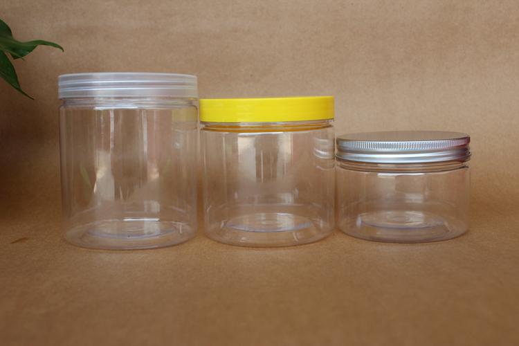 多规格食品包装塑料罐 pet塑料瓶 零食蜜饯罐子