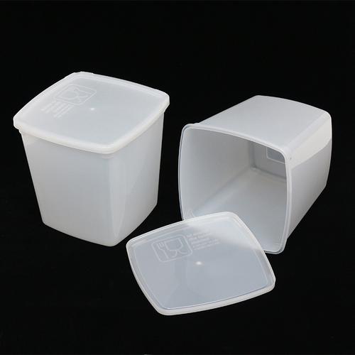 塑料盒 pp注塑食品容器 现有模具注塑件定制加工 塑料盒